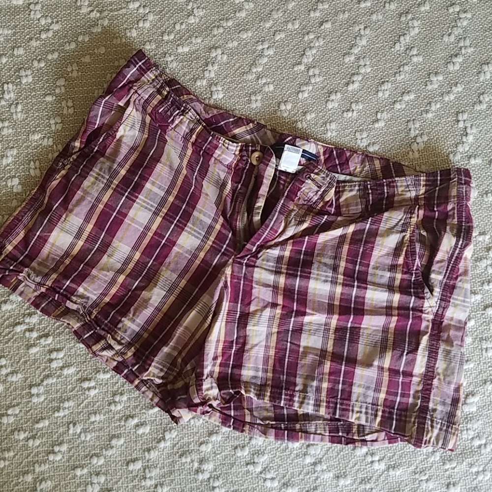 Plaid shorts